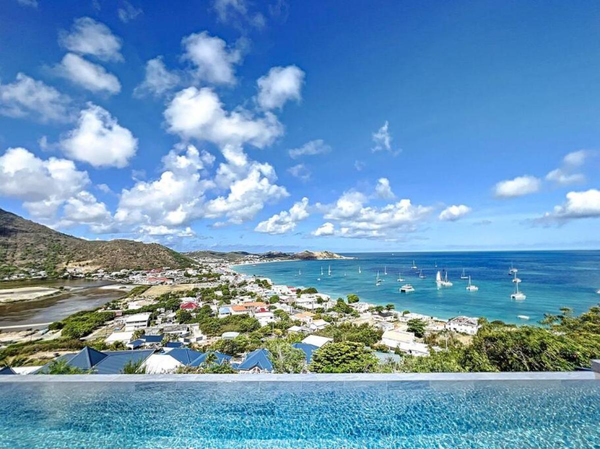 Frangipani Room In Shared Villa Diamant, Swimming Pool, Sea View Grand Case Eksteriør bilde